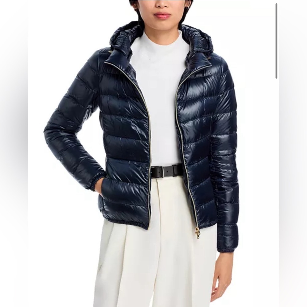 Herno Iconico Giada Ultralight Removable Hooded Jacket